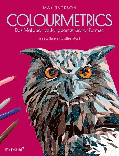 Colourmetrics – Das Malbuch voller geometrischer Formen, Taschenbuch von Max Jackson, Mvg, 9783747407462
