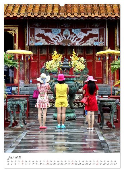 Produktbild: Leben in Vietnam 2026 (hochwertiger Premium Wandkalender 2026 DIN A2 hoch), Kunstdruck in Hochglanz