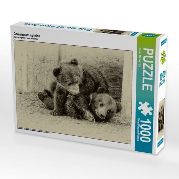 CALVENDO Puzzle Gemeinsam spielen | 1000 Teile Lege-Größe 64x48cm Foto-Puzzle für glückliche Stunden
