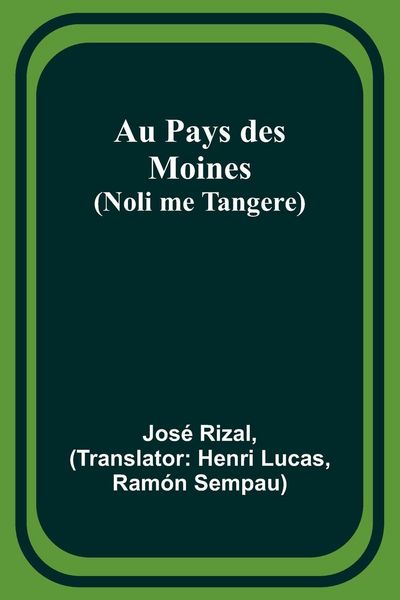 Produktbild: Au Pays des Moines (Noli me Tangere)