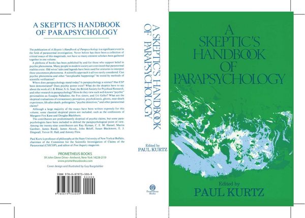 Produktbild: A Skeptic's Handbook of Parapsychology