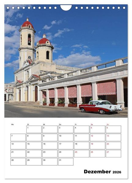 Produktbild: KARIBIK Oldtimer auf Kuba (Wandkalender 2026 DIN A4 hoch), CALVENDO Monatskalender