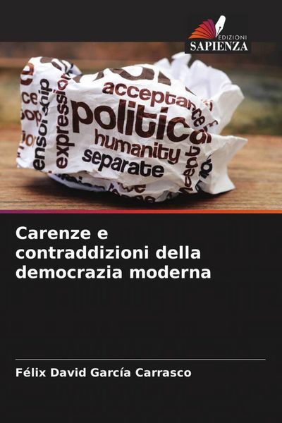 Produktbild: Carenze e contraddizioni della democrazia moderna