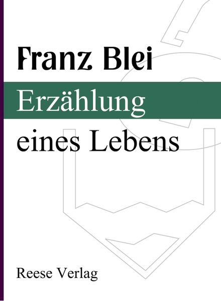 Produktbild: Erz&auml;hlung eines Lebens