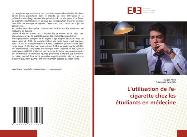 Produktbild: L'utilisation de l'e-cigarette chez les &eacute;tudiants en m&eacute;decine