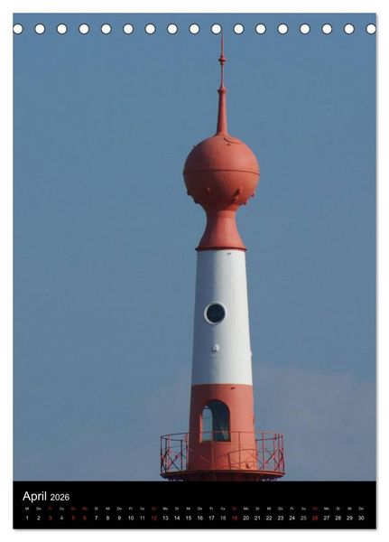 Produktbild: Bremerhaven an der Nordsee (Tischkalender 2026 DIN A5 hoch), CALVENDO Monatskalender