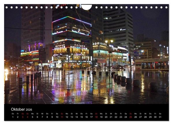 Produktbild: S&Uuml;DKOREA zwischen asiatischer Tradition und Moderne (Wandkalender 2026 DIN A4 quer), CALVENDO Monatskalender