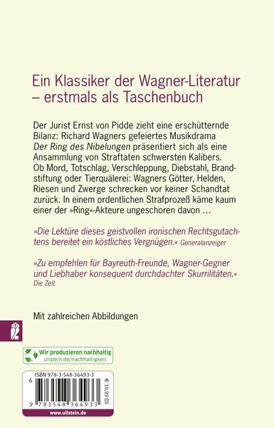 Produktbild: Richard Wagners "Ring der Nibelungen" im Lichte des deutschen Strafrechts