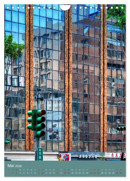Produktbild: Architektur im Spiegelbild (Wandkalender 2026 DIN A4 hoch), CALVENDO Monatskalender