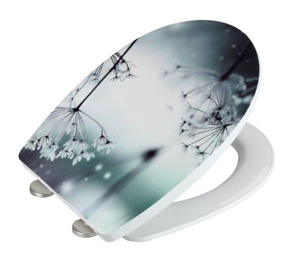 Produktbild: WC-Sitz Mod. Polar mit Hochglanz-Oberfl&auml;che, aus bruchstabilem Thermoplast