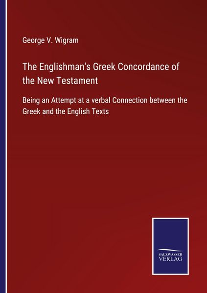 Produktbild: The Englishman's Greek Concordance of the New Testament