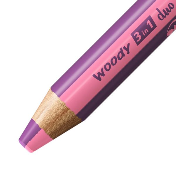 Produktbild: STABILO Aquarellbuntstift woody 3 in 1 duo