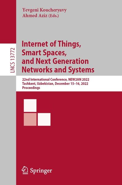 Produktbild: Internet of Things, Smart Spaces, and Next Generation Networks and Systems