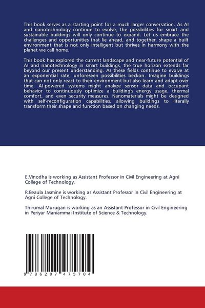 Produktbild: Artificial Intelligence in Nanomaterials For Smart Building