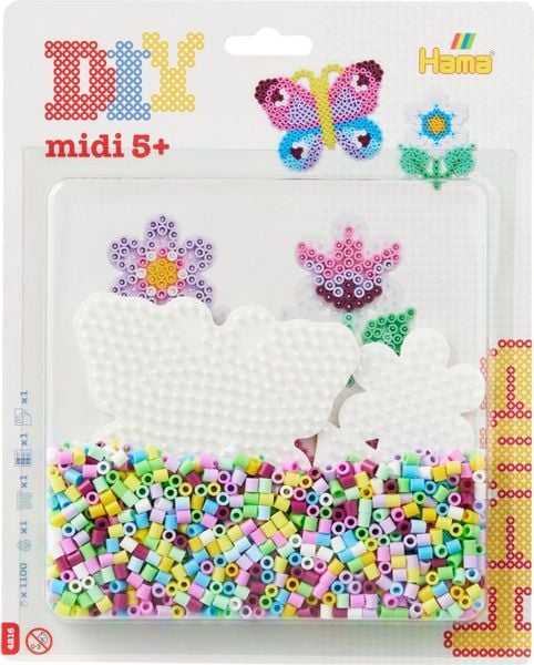 Hama®Sortiment Blume und Schmetterling.