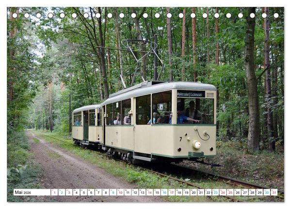 Produktbild: Tram historisch (Tischkalender 2026 DIN A5 quer), CALVENDO Monatskalender