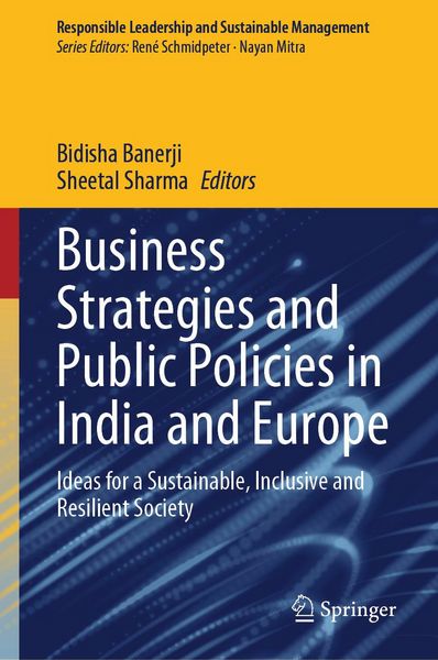 Produktbild: Business Strategies and Public Policies in India and Europe