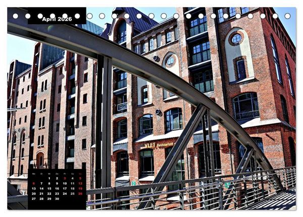 Produktbild: Architektur - Bauwerke mit k&uuml;nstlerischer Gestaltung (Tischkalender 2026 DIN A5 quer), CALVENDO Monatskalender