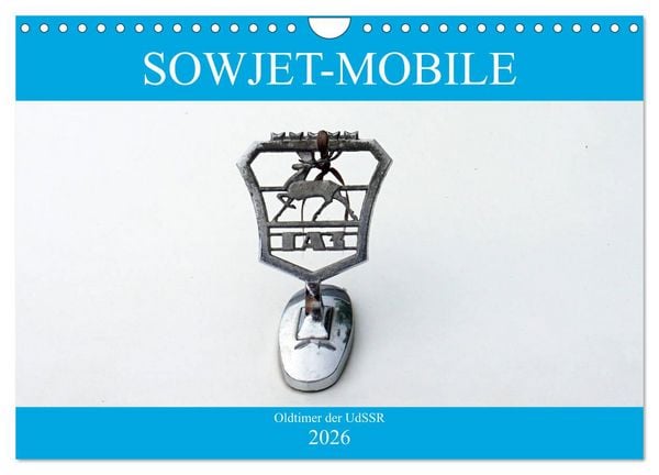 Produktbild: Sowjet-Mobile - Oldtimer der UdSSR (Wandkalender 2026 DIN A4 quer), CALVENDO Monatskalender