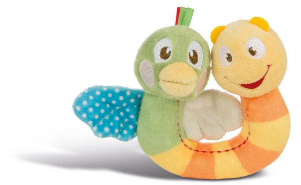 Produktbild: P&auml;rchen Greifling Fritz der Spatz und Wurm Hugo