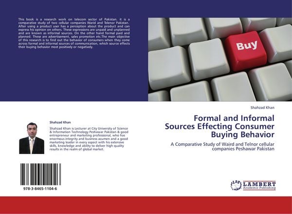 Produktbild: Formal and Informal Sources Effecting Consumer Buying Behavior