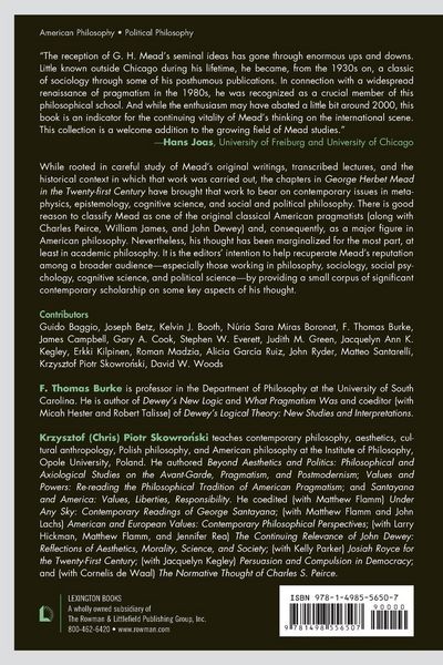 Produktbild: George Herbert Mead in the Twenty-first Century