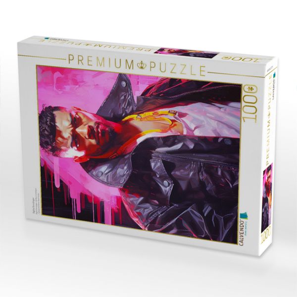 Produktbild: CALVENDO Puzzle Digital Gunslinger | 1000 Teile Lege-Gr&ouml;&szlig;e 64x48cm Foto-Puzzle f&uuml;r gl&uuml;ckliche Stunden