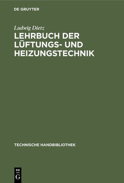 Produktbild: Lehrbuch der L&uuml;ftungs- und Heizungstechnik