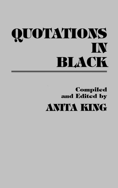 Produktbild: Quotations in Black