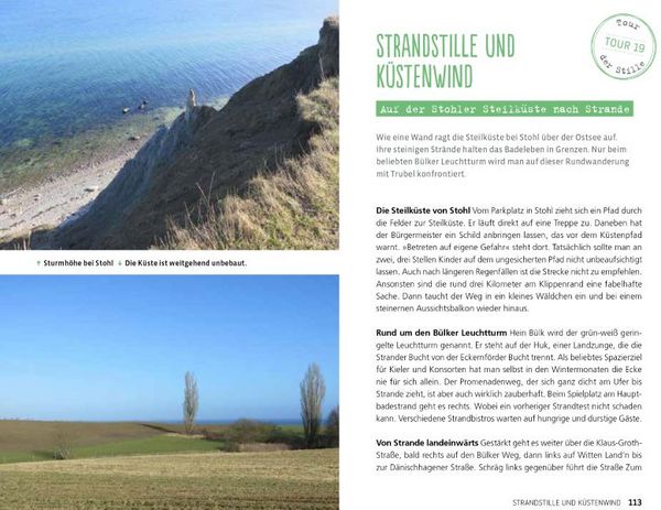Produktbild: Wander dich gl&uuml;cklich &ndash; Ostseek&uuml;ste Schleswig-Holstein