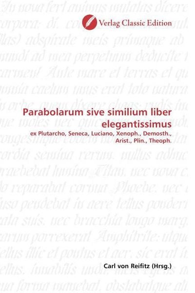 Produktbild: Parabolarum sive similium liber elegantissimus