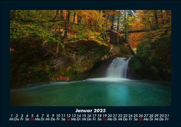 Produktbild: Die Seen der Erde 2025 Fotokalender DIN A5