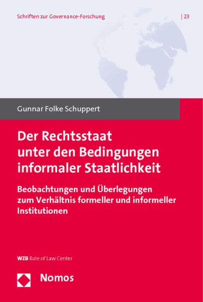 Produktbild: Der Rechtsstaat unter den Bedingungen informaler Staatlichkeit