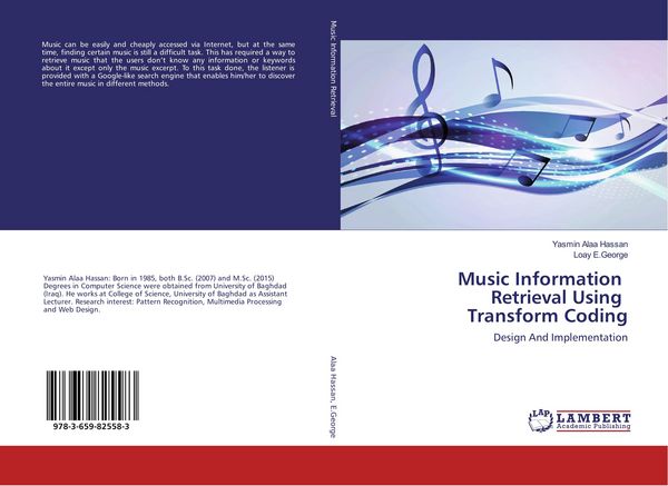 Produktbild: Music Information Retrieval Using Transform Coding
