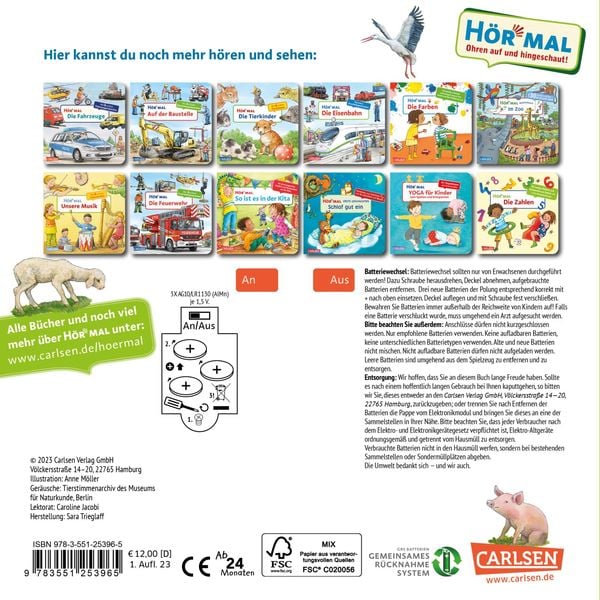 Produktbild: Hör mal (Soundbuch): Der Bauernhof