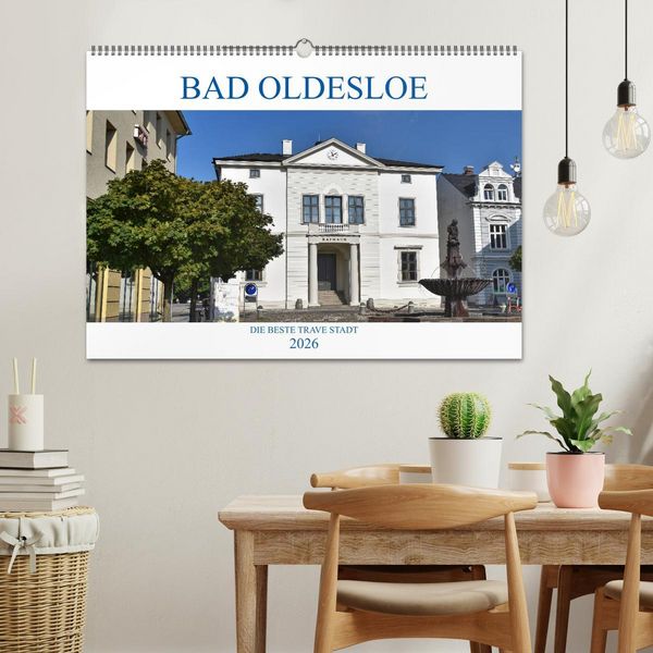 Produktbild: Bad Oldesloe 2026 (Wandkalender 2026 DIN A2 quer), CALVENDO Monatskalender