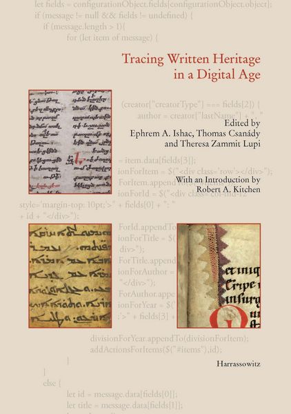 Produktbild: Tracing Written Heritage in a Digital Age