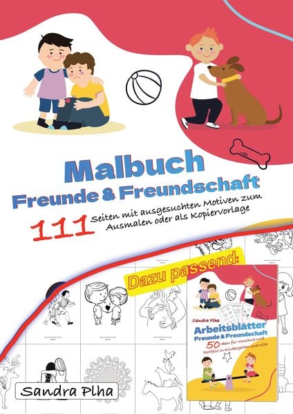 Produktbild: KitaFix Malbuch Freunde und Freundschaft