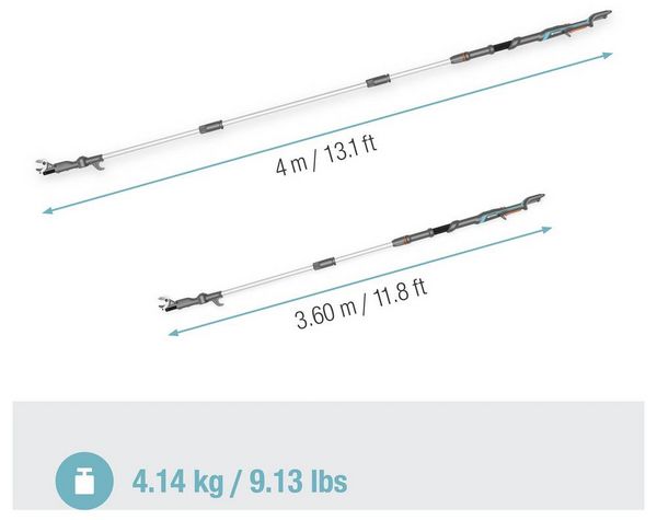 Produktbild: GARDENA 14776-55 HighCut 360/18V P4A solo Astschere