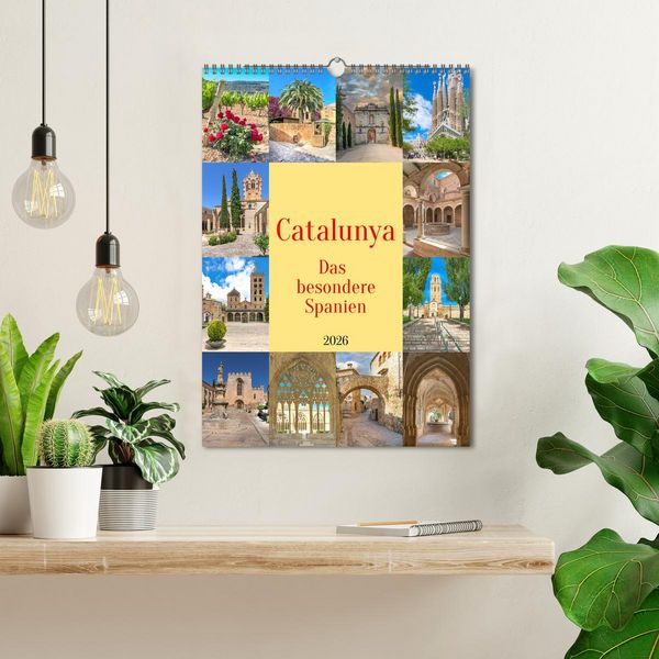 Produktbild: Catalunya, das besondere Spanien (Wandkalender 2026 DIN A3 hoch), CALVENDO Monatskalender