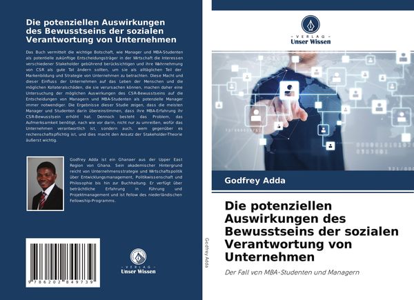 Produktbild: Die potenziellen Auswirkungen des Bewusstseins der sozialen Verantwortung von Unternehmen
