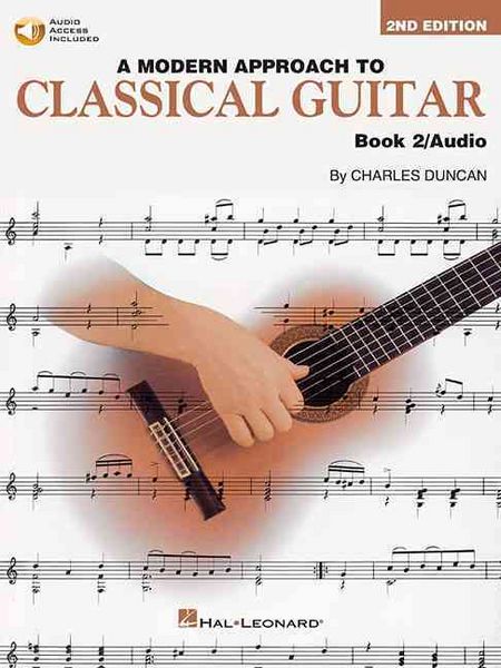 Produktbild: A Modern Approach to Classical Guitar Method Book 2 for Intermediate Students Acoustic Guitar Instruction with Online Audio Technique Development Music Theory Practice Guitar Method