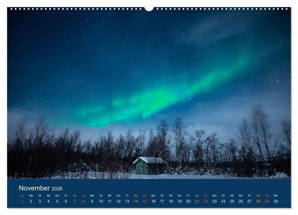 Produktbild: Troms&ouml;, eisiges Nord-Norwegen (hochwertiger Premium Wandkalender 2026 DIN A2 quer), Kunstdruck in Hochglanz