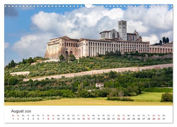 Produktbild: Die Marken - Italien wo es am sch&ouml;nsten ist (Wandkalender 2026 DIN A3 quer), CALVENDO Monatskalender