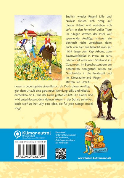 Neue Abenteuer auf Rügen - Lilly, Nikolas und die Kraniche