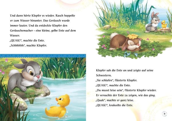 Produktbild: Disney Vorlesebuch: Klopfer: Zauberhafte Gutenacht-Geschichten