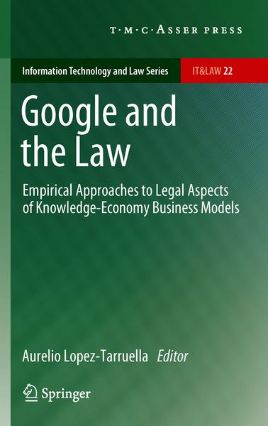 Produktbild: Google and the Law