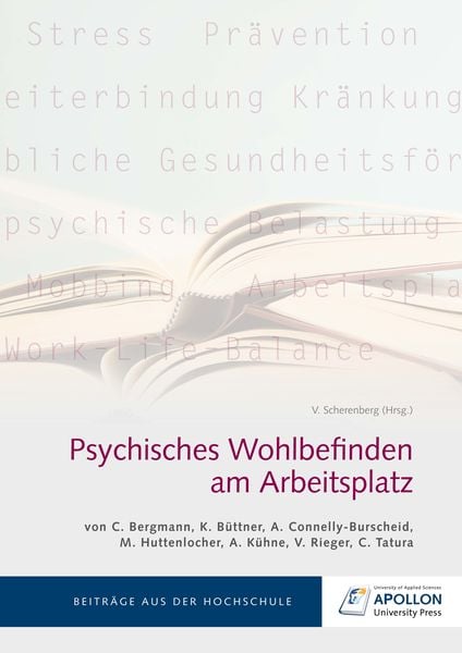 Produktbild: Psychisches Wohlbefinden am Arbeitsplatz