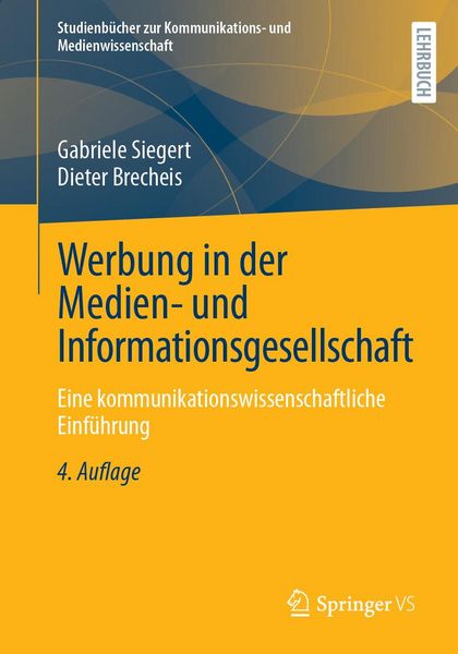 Produktbild: Werbung in der Medien- und Informationsgesellschaft