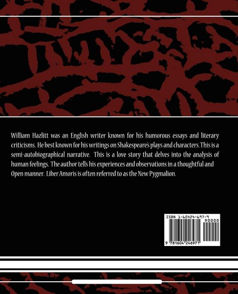Produktbild: Liber Amoris, Or, the New Pygmalion
